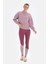 Lila Kadın Kapıtone Crop Sweatshırt 5