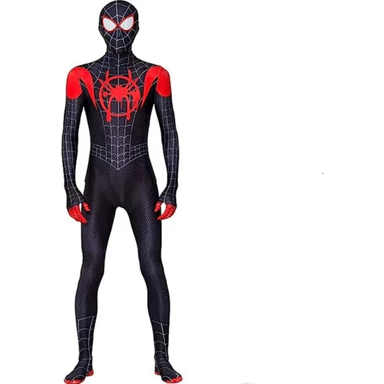 Zehraa Süper Kahraman Örümcek Adam Takım Elbiseli Çocuklar Yetişkin Mutlu Insanlar Partisi (Yurt Dışından)