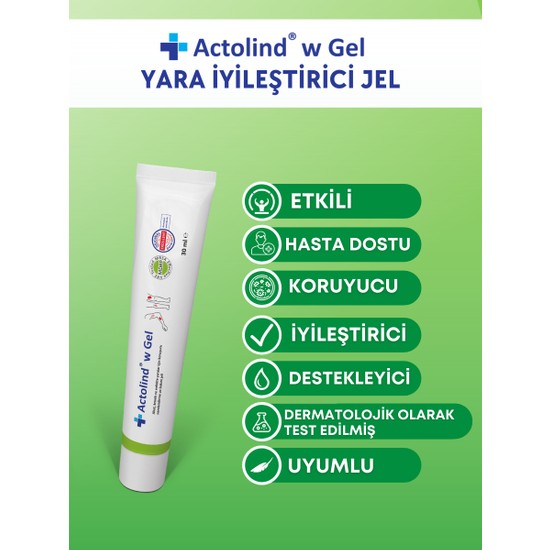 Acto Actolınd® W Gel 2'li acı Bakım Jeli 30 ml Fiyatı