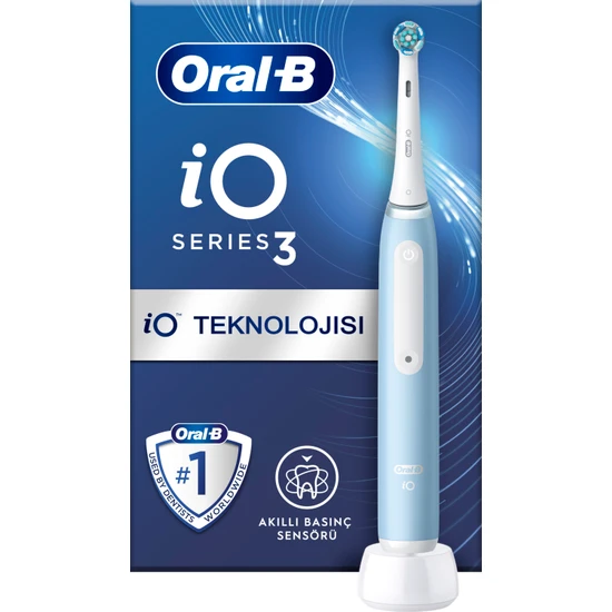 Oral-B iO 3 Şarjlı Diş Fırçası - Mavi