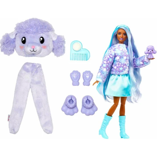 Barbie Cutie Reveal Sevimli Kostümler Serisi HKR02 - Poodle Doll