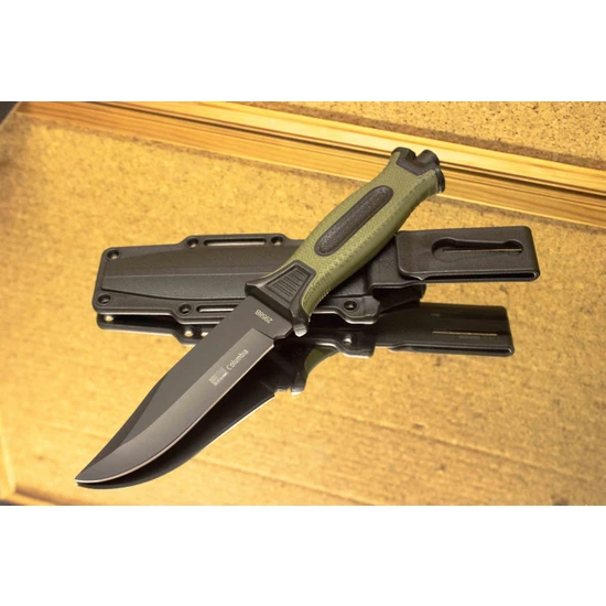 Alsepeteavm 24 cm Sert Kılıflı Su Altı Avcı Bıçağı Cam Kıracaklı