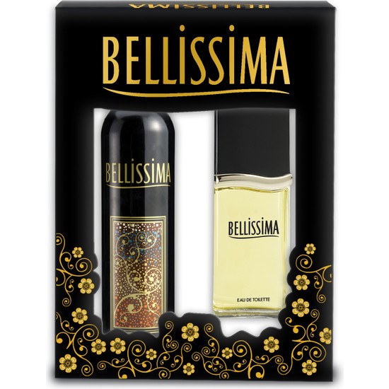Bellissima Kadın Parfüm 60 ml & 150 ml Deodorant Hediyelik Seti Şık Tasarım ve Lüks Ambalaj