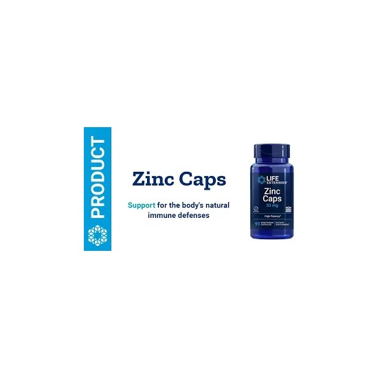 Life Extension Zinc Caps 50MG 90 Capsules Fiyatı
