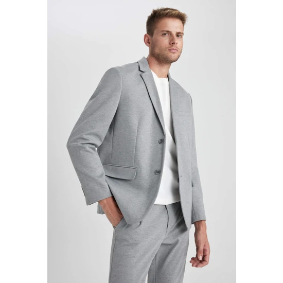 DeFacto Modern Fit Blazer Ceket B0122AX23AU