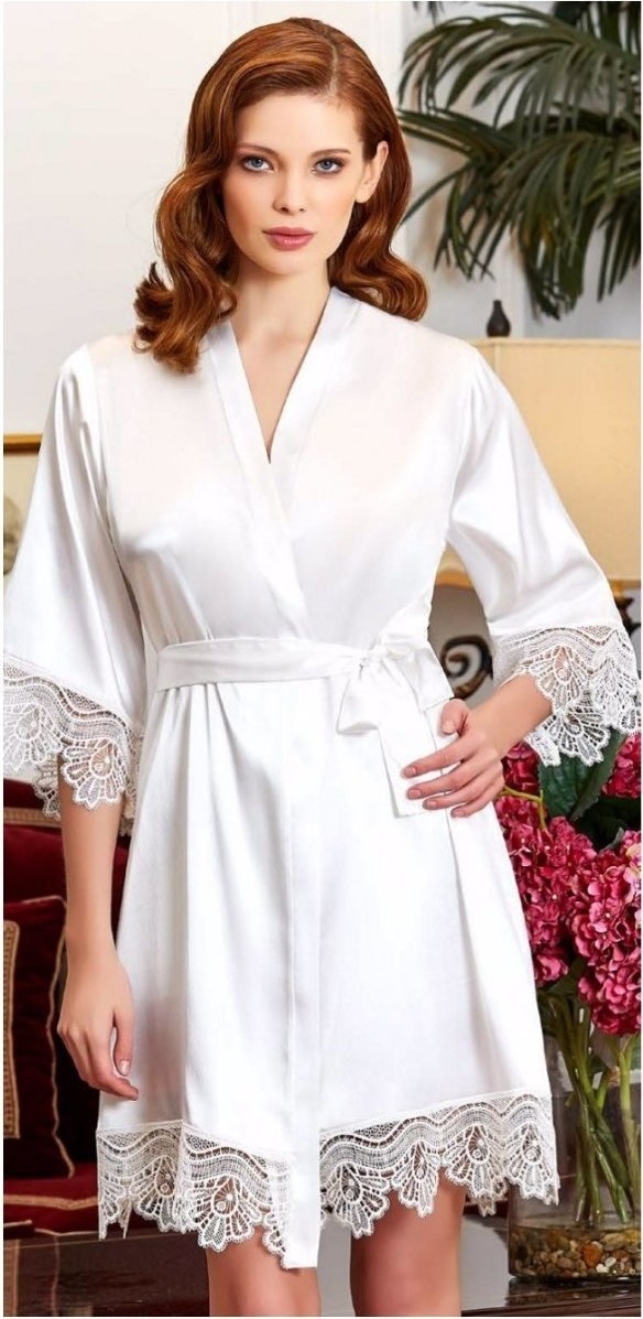 Batista Jeremi 3213 Bride Sabahlık Ekru - S