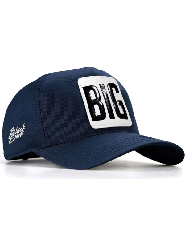 BlackBörk V1 Baseball Big Think - 1 Kod Logolu Unisex Lacivert Şapka (Cap)