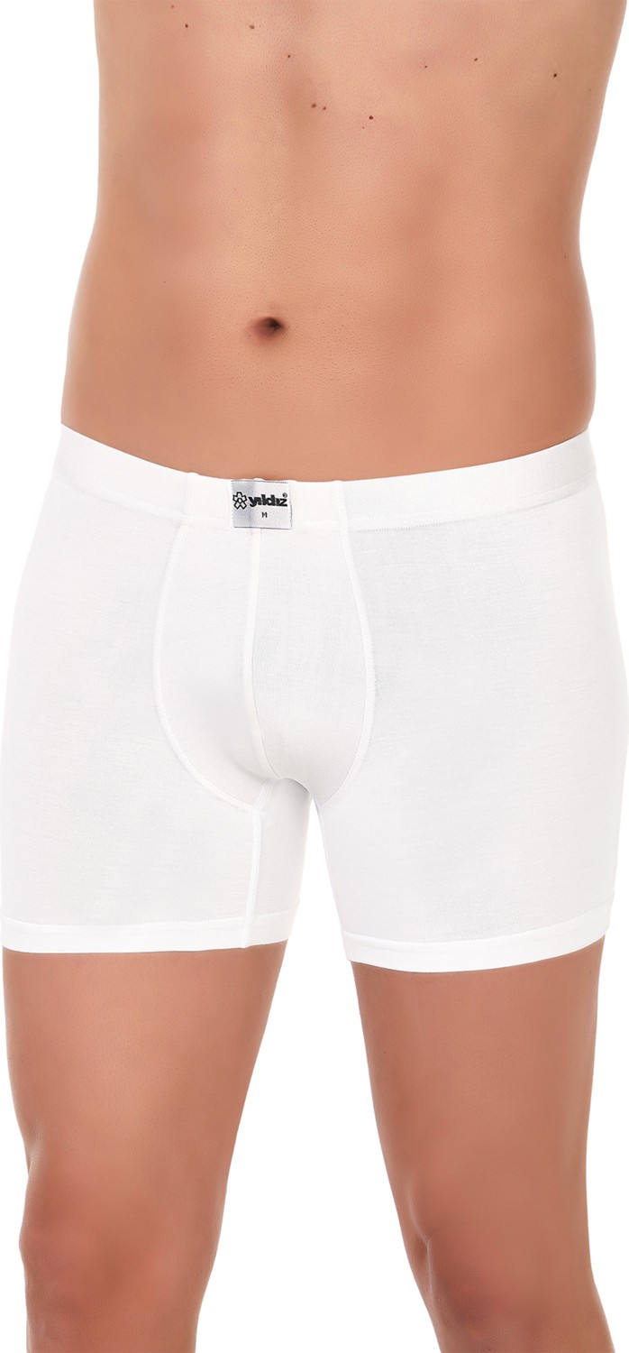 Yıldız Çamaşır Erkek Siyah Bambu 3'lü Paket Boxer