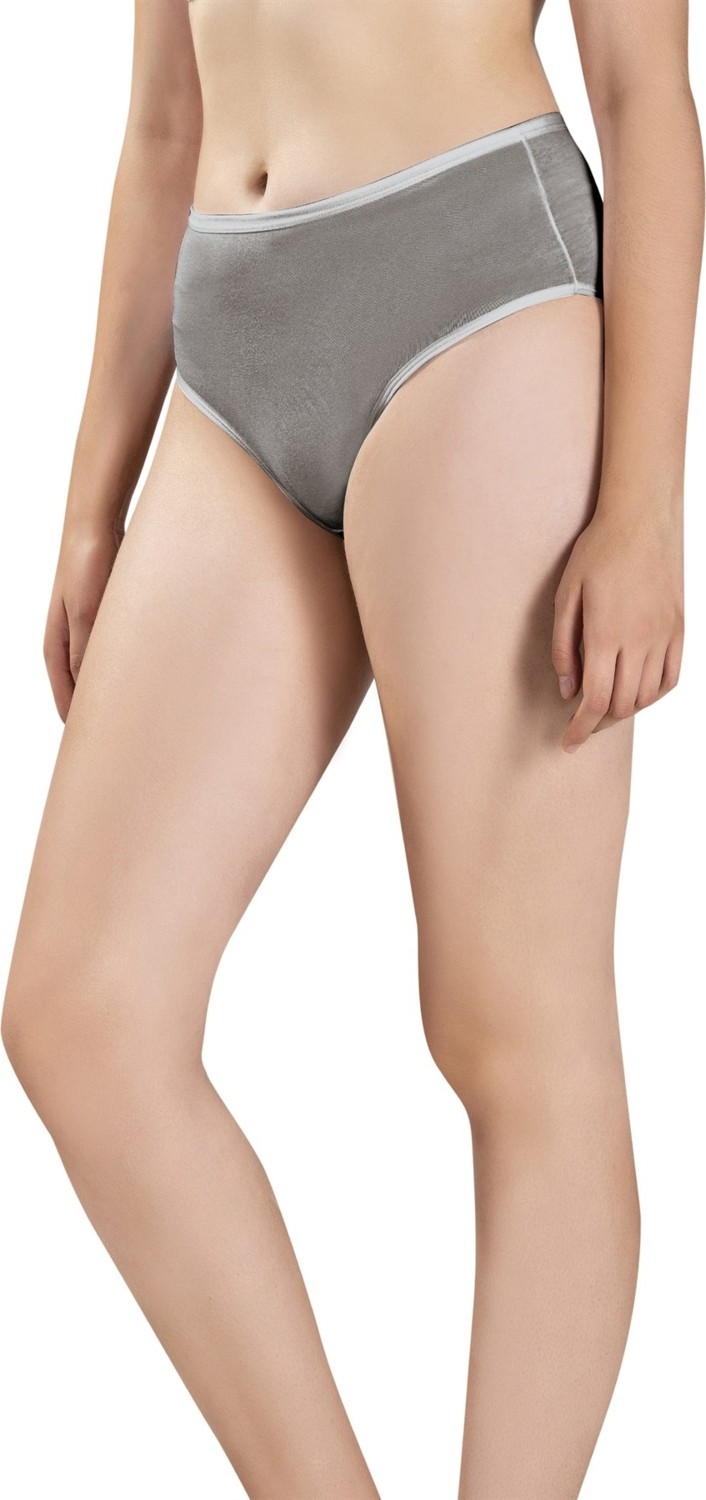 Jiber 6 'li Kadın Siyah Pamuklu Bikini Külot 652