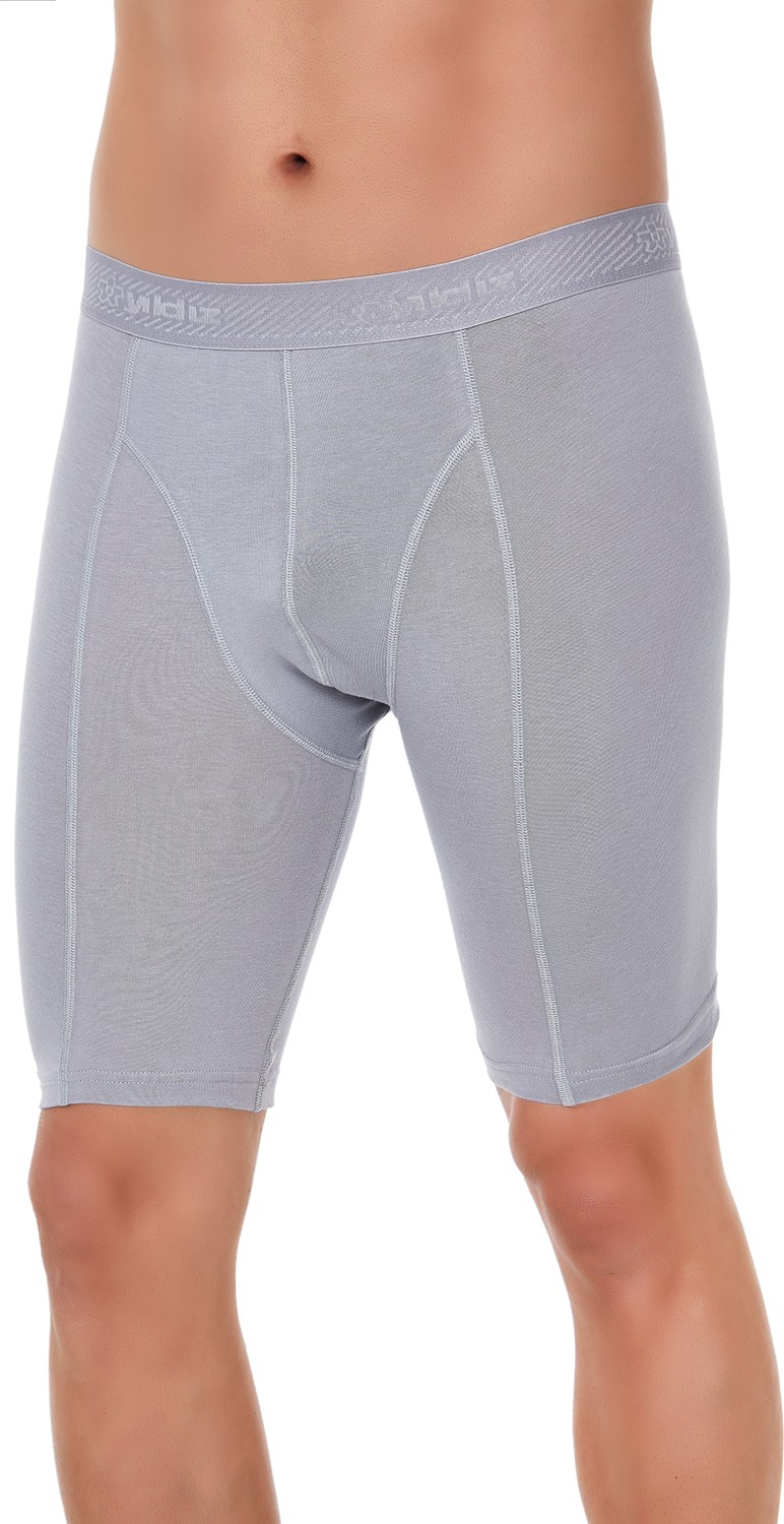 Yıldız Çamaşır Erkek Siyah Uzun 3'lü Paket Modal Boxer görsel 2