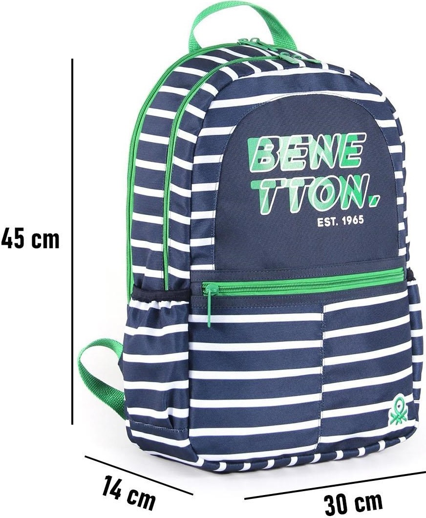 United Colors Of Benetton Unıted Colors Of Benetton Çift Bölmeli Ilkokul Çantası 03745 görsel 4