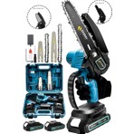 Sturdy Dal Budama 256VF 12 AH Şarjlı El Testeresi Çift Pala Çift Batarya Yeni Seri Extra Güçlü