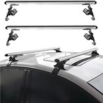 Kml34tuning55 Üniversal Alüminyum Oluksuz Tip Port Bagaj Tavan Çıtası Ara Atkı Barı Kapıdan Sıkıştırmalı