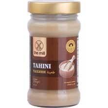 The Mill Tahin 275 gr Cam Kavanoz - Helal - Vegan - İnce Öğütülmüş Susam - Doğal Olarak İşlenmiş - Atıştırmalık ve Kahvaltı İçin İdeal - Pekmezle Karıştırılabilir - Demir ve Vitamin Kaynağı