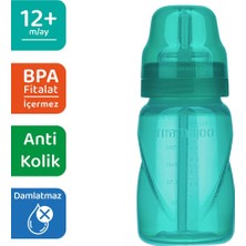 Mamajoo Pipetli Bardak 270 ml / Yeşil & Eğitici Bardak ve Biberon Kulpu 2'li Mavi / Yeşil