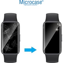 Microcase Huawei Band 8 Için Tpu Ekran Koruma Filmi - Şeffaf AL3384