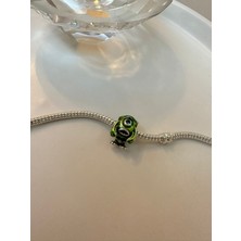 Ni Aksesuar Gümüş S925 Damgalı Disney Pixar Mike Wazowski Charm