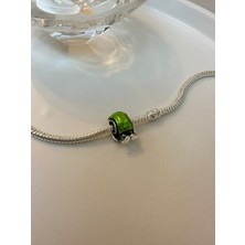 Ni Aksesuar Gümüş S925 Damgalı Disney Pixar Mike Wazowski Charm