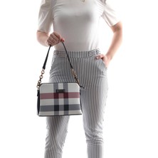 Silver & Polo Beyaz - Laci SP937 Kadın Omuz Çantası