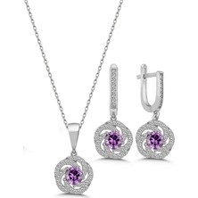 Molenga Gümüş Ikili Takı Seti