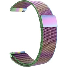 Nezih Case Haylou Rt LS05S / Dt3 Mate / Qcy Gtc / C4U C1 Uyumlu 22MM Hasır Örgü Metal Kordon