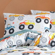 Cote Blanc Cars %100 Pamuk Ranforce 2'li Yastık Kılıfı 50X70