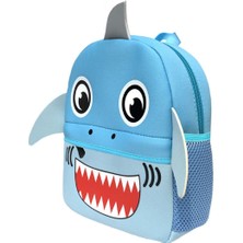 Mdsj Happy Shark Bebek Seyahat Okul Çantası (Yurt Dışından)