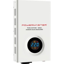 Powermaster 1000VA Otomatik Voltaj Kombi Regülatörü SLIM-1000