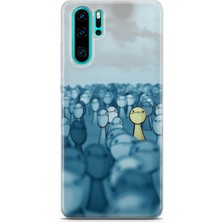 Denza Case Huawei P30 Pro Uyumlu Kılıf Hd Baskılı Kılıf - Diffirent