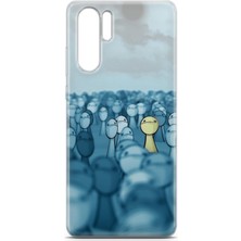 Denza Case Huawei P30 Pro Uyumlu Kılıf Hd Baskılı Kılıf - Diffirent
