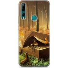 Denza Case Huawei Y9 Prime 2019 Uyumlu Kılıf Hd Baskılı Kılıf - Kitap Kurdu