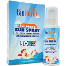 Biorover Çocuk Güneş Spreyi Spf 50+ 100 ml