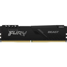 Alfamaks Kingston Fury Beast 32GB 2666MHZ Ddr4 CL16 Dımm Black Ram KF426C16BB/32