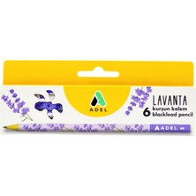 Faber-Castell Adel Lavanta Hb Kurşun Kalem 6 Lı Kutu