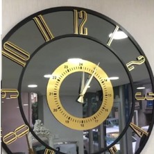 Özay Dizayn Gerçek Ayna Duvar Saati 40CM