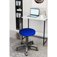 Dopa Ofis Büro Tekerlekli Amortisörlü Sırtsız Tabure