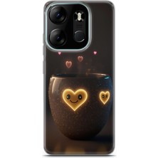 Denza Case Tecno Spark Go 2023 Uyumlu Kılıf Hd Baskılı Kılıf - Aşk Yuvası