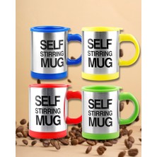 SELF STIRRING MUG Kendi Kendini Karıştıran Bardak Pratik Termos Kupa