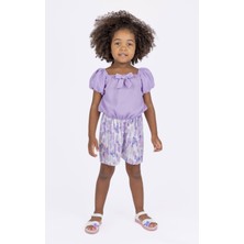 Best Kids Kız Çocuk Pilili Şort BB23YK12090