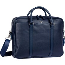 BYZ-207Lacivert 38x28x7 cm Evrak Çantası