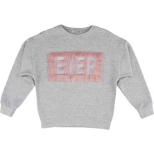 Best Kids Kız Çocuk Baskılı Sweatshırt BK22KK14061
