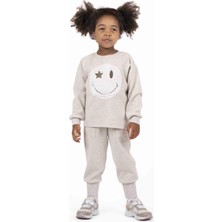 Best Kids Kız Çocuk Baskılı Sweatshırt BB22KK12018