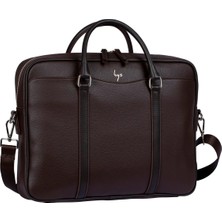BYZ - 207  Kahverengi  38 x28 x 7 cm Evrak Çantası