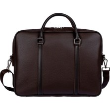 BYZ - 207  Kahverengi  38 x28 x 7 cm Evrak Çantası