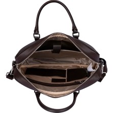 BYZ - 207  Kahverengi  38 x28 x 7 cm Evrak Çantası
