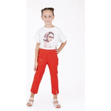Best Kids Kız Çocuk Baskılı Bluz BK23YK14248