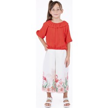 Best Kids Kız Çocuk Yaka Fırfırlı Bluz BK23YK14183