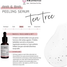 SKIN401 Aha %10 Bha %2 Cilt Tonu Eşitleyici Yüz Peeling Serum 30ML (%25 Tanıtım )