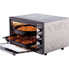 Cvs Dn 3906 40 Ltlik Gurme Midi Fırın Gri