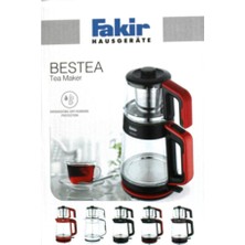 Fakir Bestea 1900 W Cam Çay Makinesi Violet Siyah